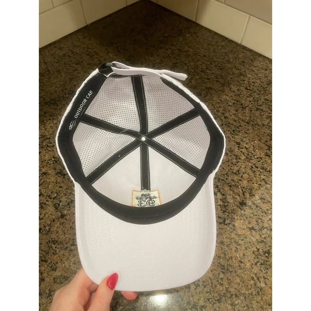 San Antonio 93 Embroidered Hat Strap Back‎ Adjustable White Running Outdoor Cap